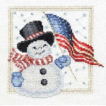 FREE American Snowman Pattern