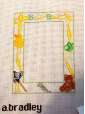 Baby Bear Announcement/Frame 14 ct - 75% off