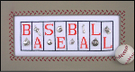 Baseball MiniBlock With 8 Charms - 40% OFF