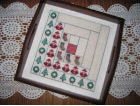 Christmas Log Cabin Quilt Square - 40% OFF