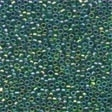 MH40332*Petite Glass Seed Beads - Green Rainbow - 3 packs