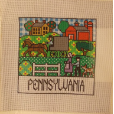 Pennsylvania Needlepoint Canvas - 12 count - 75% off