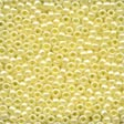 MH02002*Glass Seed Beads -Yellow Creme - 3 packs
