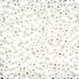 MH03015*Antique Glass Seed Beads -Snow White - 4 packs