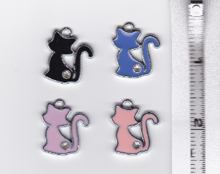 Cat Charm - 8 charms