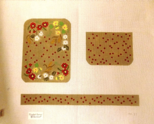 Purse Set of 3 Needlepoint Canvases - 18 ct - 75% off
