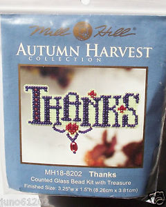 Thanks  - Mill Hill Autumn Harvest Kit - 40% OFF