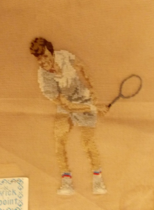 Tennis Player - Male - Pre-Stitched