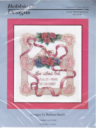 Love Without End Cross Stitch Kit - 40% OFF
