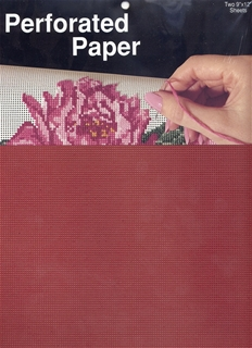14 ct Perforated Paper - Antique Red