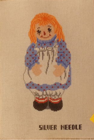 Raggedy Anne Needlepoint - 12ct - 75% off