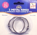 Rings - DMC1.5 Inch Metal Ring - 2 packs
