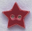 Very Small Red Star Button - 4 Buttons