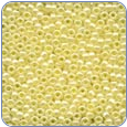 MH02002*Glass Seed Beads -Yellow Creme - 5 packs