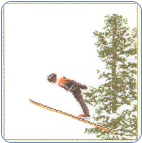 Ski Jumping Cross Stitch Kit - 40% OFF