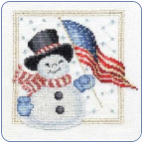FREE American Snowman Pattern