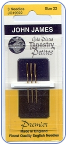 Tapestry Needles Size 22 - JJames Gold Plated Petite - 2 packs