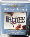 Thanks  - Mill Hill Autumn Harvest Kit - 40% OFF