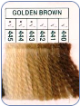 445 - 8 Knots - Golden Brown Paternayan
