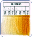 710 - 3 Knots - Mustard Paternayan