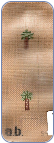 Palm Tree Needlepoint Bookmark - 14 ct - 75% off
