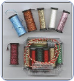 Metallic Threads & Ribbons
