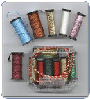 Metallic Threads & Ribbons
