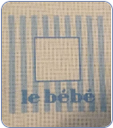 LeBebe Frame Blue 14 ct - 75% off