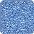 MH02007*Glass Seed Beads - Satin Blue - 5 packs