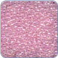MH02018*Glass Seed Beads -Crystal Pink - 4 packs