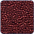 MH03003*Ant Glass Seed Beads -Antique Cranberry - 5 packs