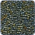 MH03037*Antique Glass Seed Beads -Abalone Antique - 4 packs