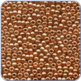 MH03038*Antique Glass Seed Beads -Ginger - 5 packs