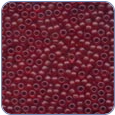MH62032*Frosted Glass Seed Beads - Cranberry - 3 packs